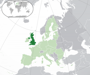 Mapa spojeného kráľovstva