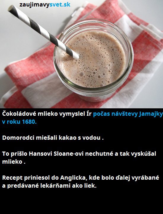 Príbeh čokoládového mlieka