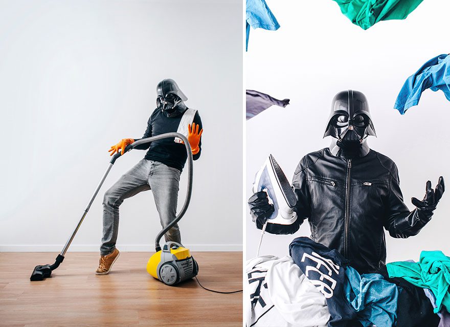 Darth Vader a jeho obyčajný každodenný život