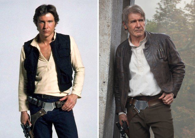 18 Star Wars hercov predtým a teraz