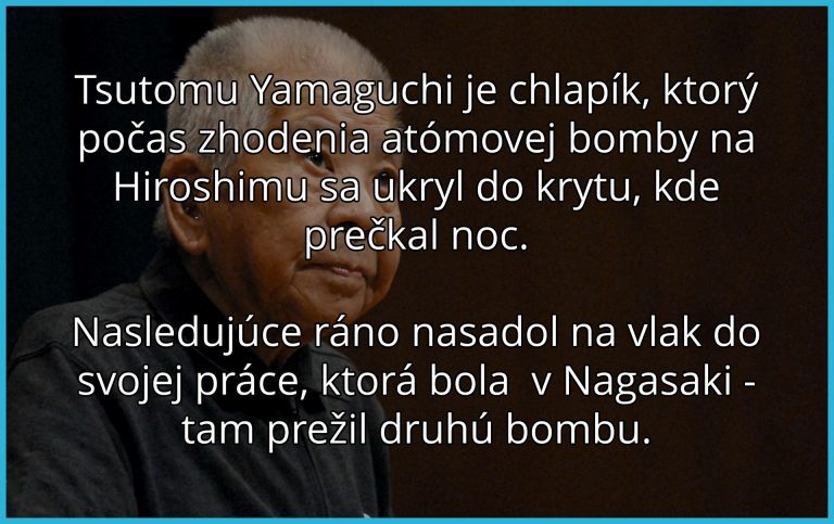 Niekedy je šťastie na vašej strane