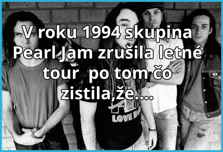Pearl Jam po svojom