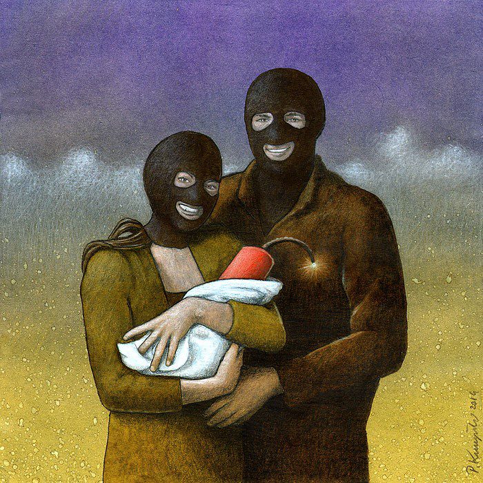 Poľský ilustrátor zachytáva dnešnú dobu – Pochopíte ukrytý zmysel v jeho ilustráciách?
