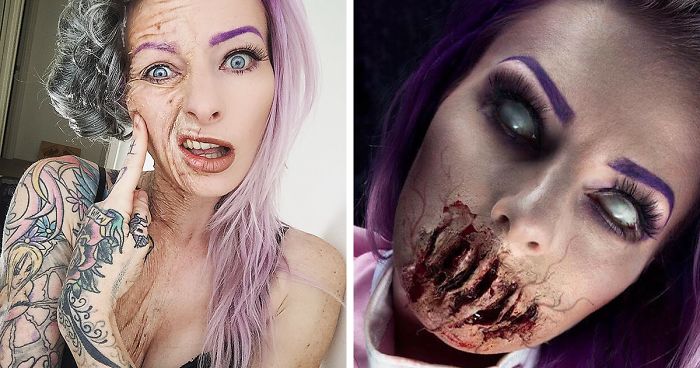 Sarah Mudle vám ukáže ako sa robí poriadny Halloweensky makeup