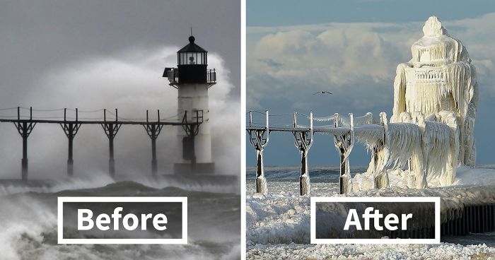 25 úžasných fotografí, ktoré vám ukážu krásnu zimnú premenu krajiny