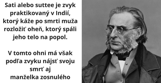 Logická reakcia britského veliteľa na zvyk „sati“ umlčala všetkých zúčastnených