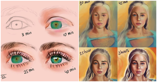 Táto žena vám ukáže, ako dlho jej trvá vytvorenie takýchto umeleckých diel