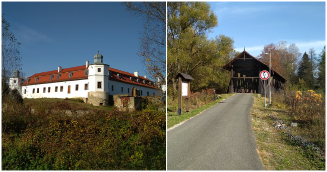 Kaštieľ v Kluknave, Plejsy i Sivá brada. To všetko nájdete v blízkom okolí Krompách