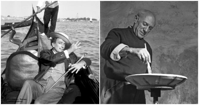 Na verejnosť sa dostali vzácne fotografie tých najväčších hviezd 50. a 60. rokov pózujúcich v Benátkach