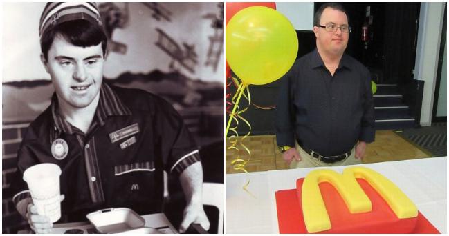Výnimočný príbeh zamestnanca so zdravotným postihnutím, ktorý pracoval pre McDonald’s 32 rokov a stal sa celebritou