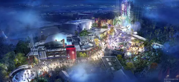 Disney park odhalil prvú fotografiu krajinky „Avengers Campus“, ktorá bude súčasťou Disneylandov