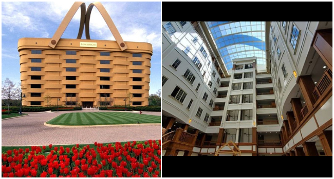 Z tejto nezvyčajnej budovy v tvare piknikového košíka sa čoskoro stane luxusný hotel