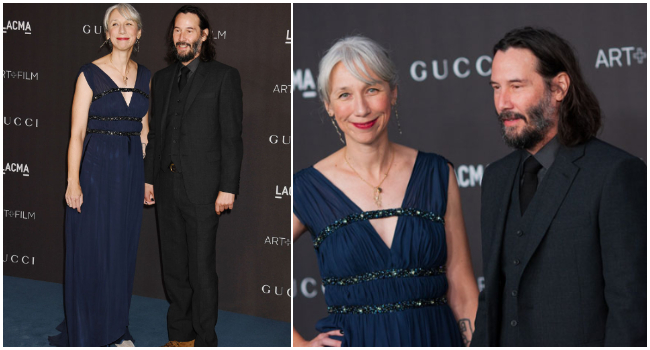Keanu Reeves je známy tým, že si stráži súkromie. Na červenom koberci sa s partnerkou ukázal vôbec po prvýkrát!