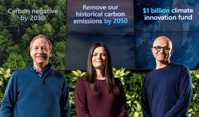 Spoločnosť Microsoft prijala tie najambicióznejšie environmentálne ciele spomedzi všetkých