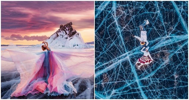 Najhlbšie a najstaršie jazero Bajkal navštevuje táto fotografka už niekoľko rokov a toto sú výsledky jej práce