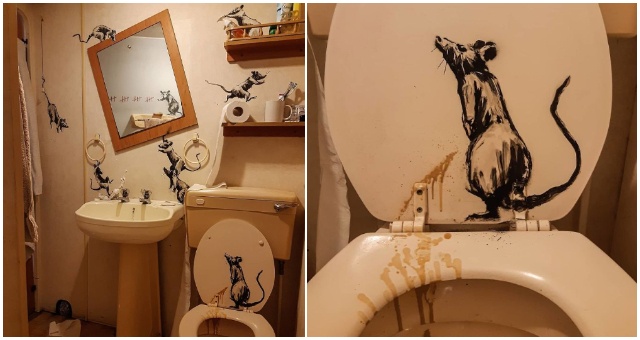 „Moja žena nenávidí, keď pracujem z domu,“ tvrdí svetoznámy Banksy