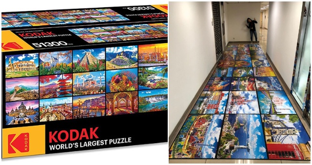 Milujete puzzle, no všetky ste už stihli poskladať? Kúpte si puzzle s 51 300 kúskami a budete mať čo robiť týždne!