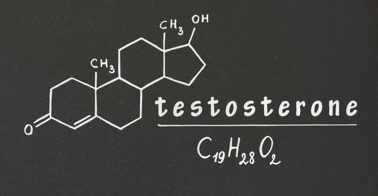 testosteron vzorec