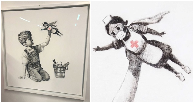 Banksy sa opäť pripomenul svojou tvorbou, tentoraz ide o mimoriadne aktuálny odkaz