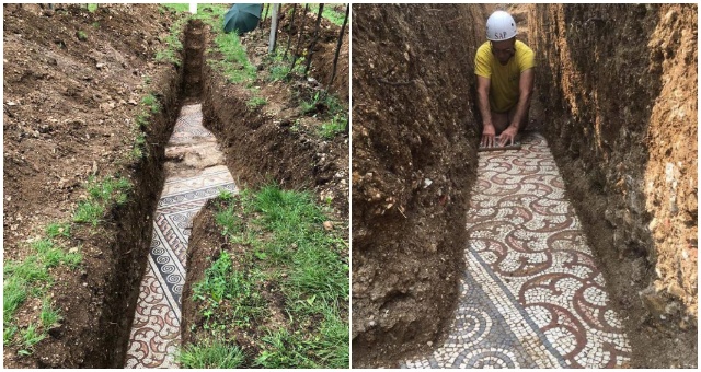 Tento krásny chodník je jeden z najväčších archeologických nálezov tohto roku!