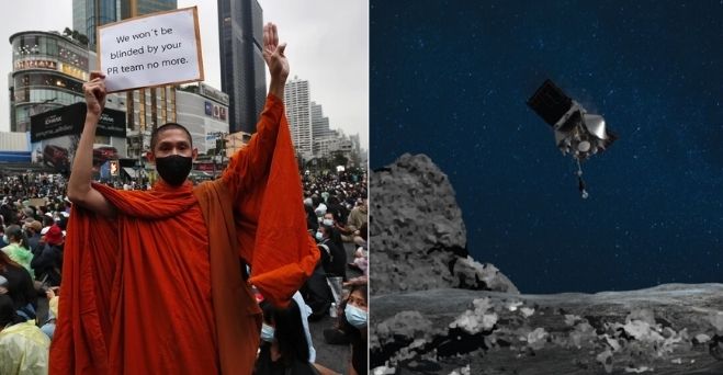 Aktuálne správy #167: Podľa japonskej štúdie koronavírus prežíva na pokožke päťkrát dlhšie ako chrípka a NASA odvysiela pokus o získanie časti asteroidu vo vesmíre