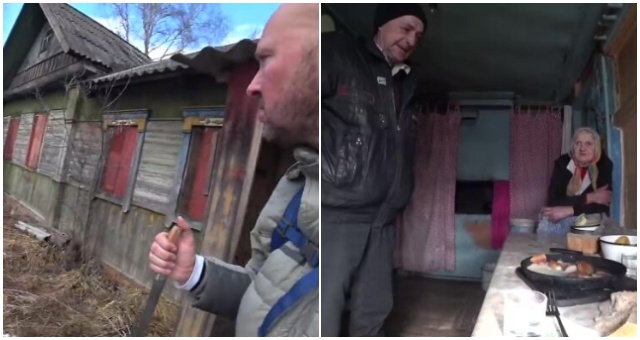 Chlapík sa rozhodol preskúmať černobyľskú zónu a narazil tam na jej 92-ročnú obyvateľku a jej syna
