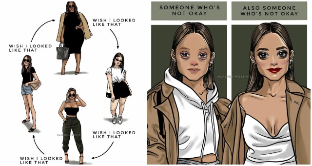 Mladá žena kreslí komiksy, ktoré odrážajú jej pohľad na spoločnosť
