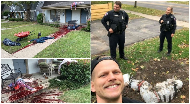 Tieto dokonalo realistické halloweenske kostýmy donútili okoloidúcich ľudí zavolať políciu