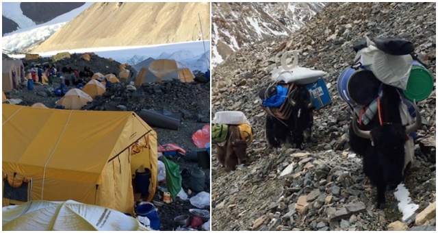 Žena dala dokopy tím ľudí a za tri roky odstránili z okolia Mount Everestu 8,5 ton odpadu!