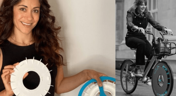 Vymyslela filter, ktorý keď nemontujete na koleso bicykla, účinne čistí vzduch