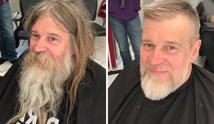 Celebritný barber sa venuje pomoci chudobným. Najnovšie takto zmenil bezdomovca
