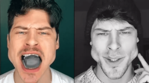 Model pracoval na svojej čeľusti po dobu dvoch mesiacov a ukázal výsledky