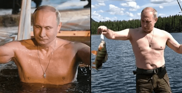 Rusi si v prieskume vybrali najkrajšieho muža roka a stal sa ním Vladimír Putin