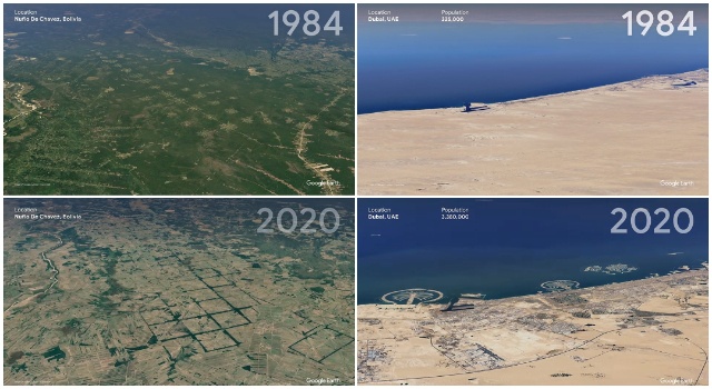 Naša planéta sa mení, no zmeny, ktoré uskutočňujú ľudia sú veľakrát veľmi smutné