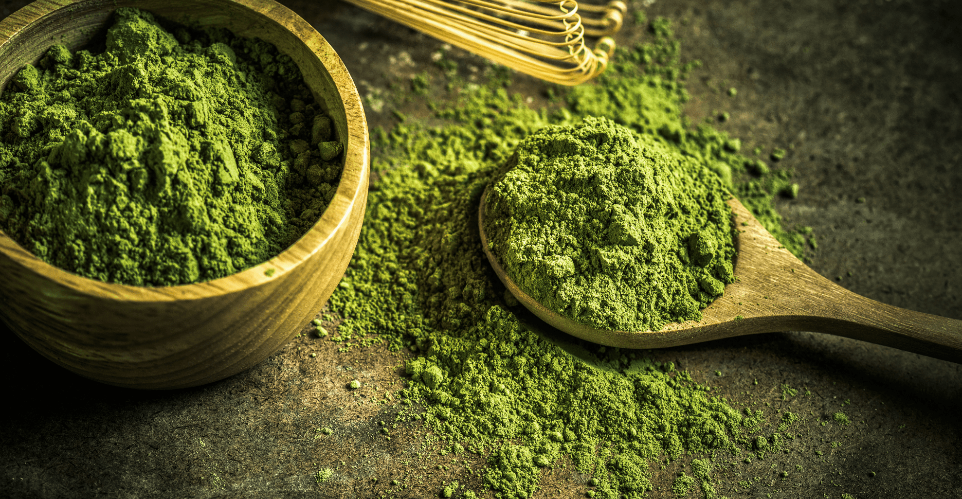 prášok matcha