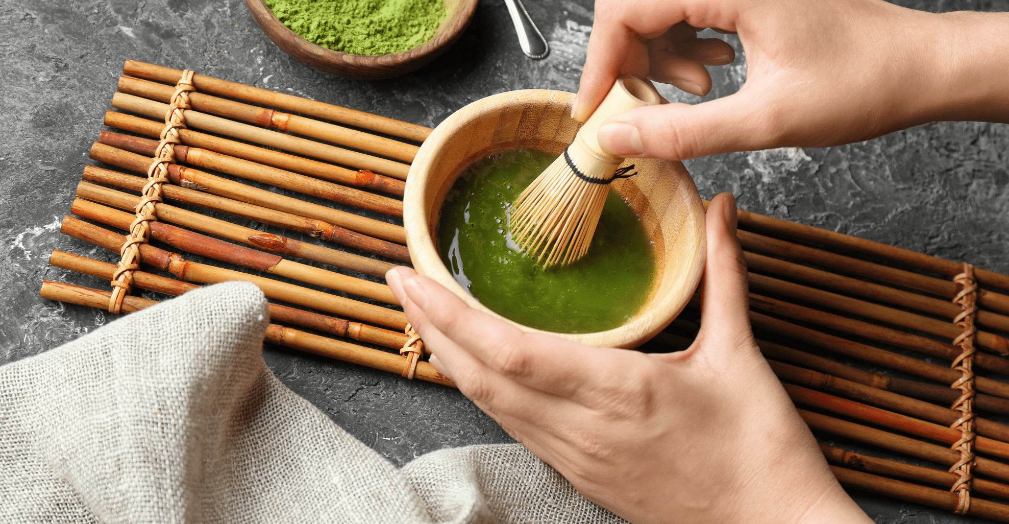 príprava matcha