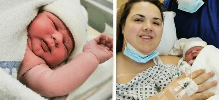 Keď sa narodil tento chlapček, zdravotníci neverili vlastným očiam – vážil 5,7 kg a mal 61 centimetrov