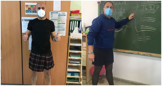 Chlapca vyhodili zo školy pretože si obliekol sukňu. Odpoveď od učiteľov na seba nenechala dlho čakať
