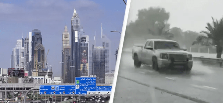 V Dubaji umelo vytvorili dážď, aby porazili 50-stupňové teploty