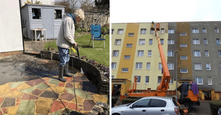 25 úžasných fotografií pred a po umytí tlakovým čističom