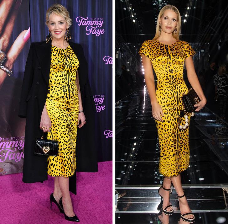 15 fotografií, ktoré zobrazujú celebrity v rovnakom outfite. Komu pristane viac?