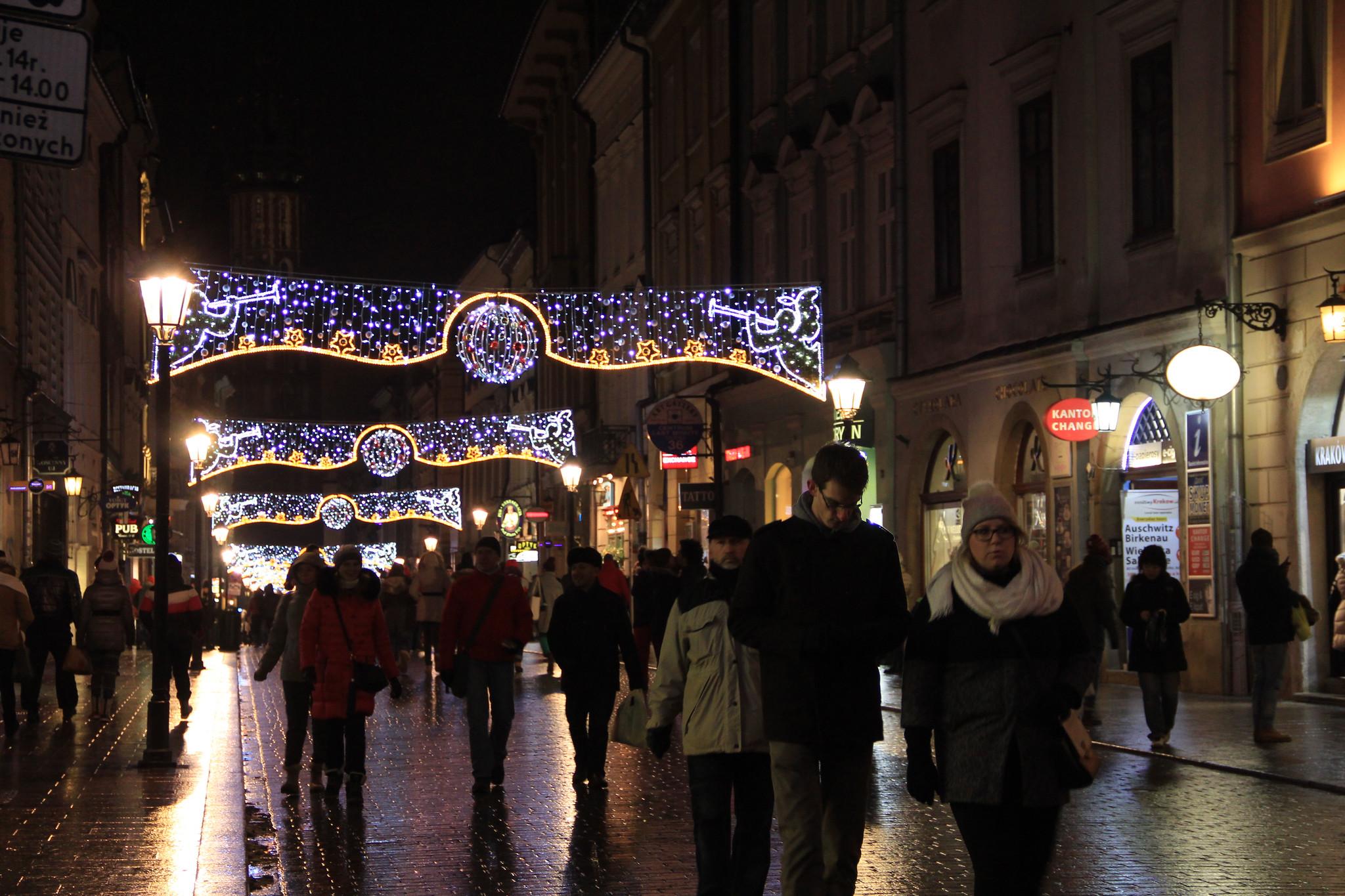nočný krakow