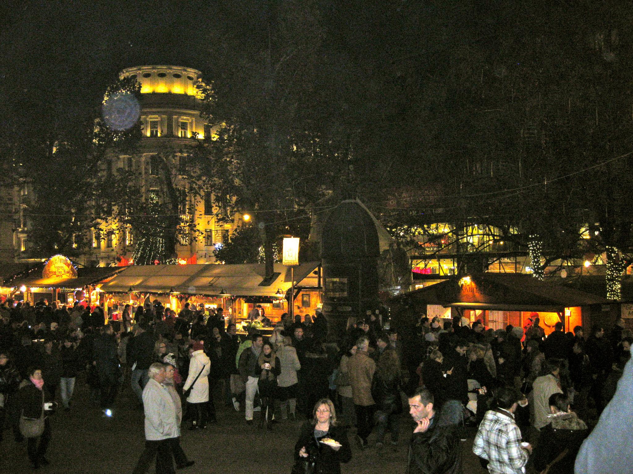 Budapešť počas Vianoc