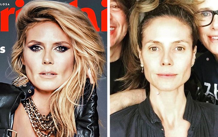 Ako vyzerajú celebrity na titulke časopisu a v realite? Pozrite si porovnávajúce fotografie