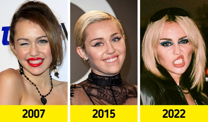 11 porovnávajúcich fotografií, ktoré zobrazujú celebrity v rôznych etapách života. Ako sa zmenili?