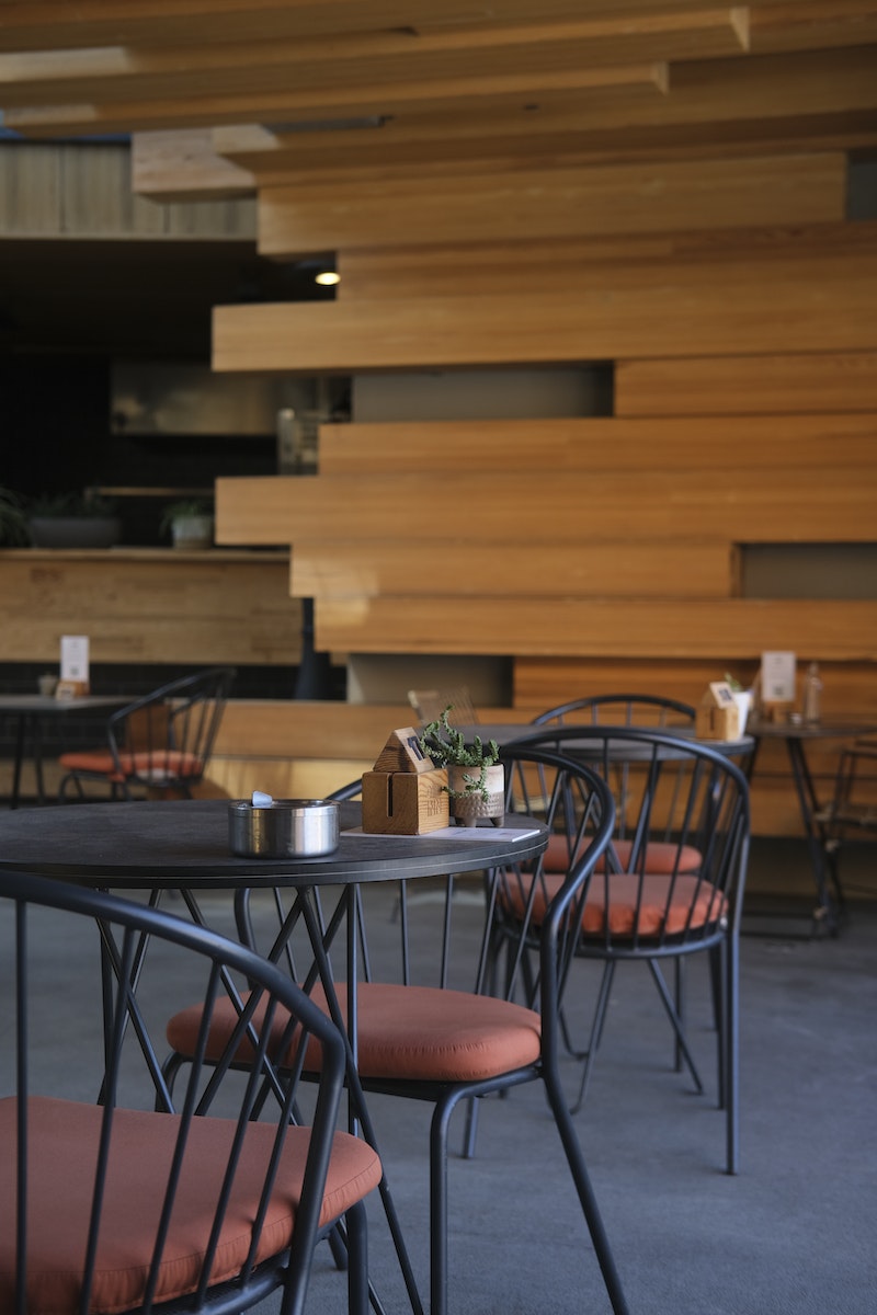 Interior of a Modern Restaurant