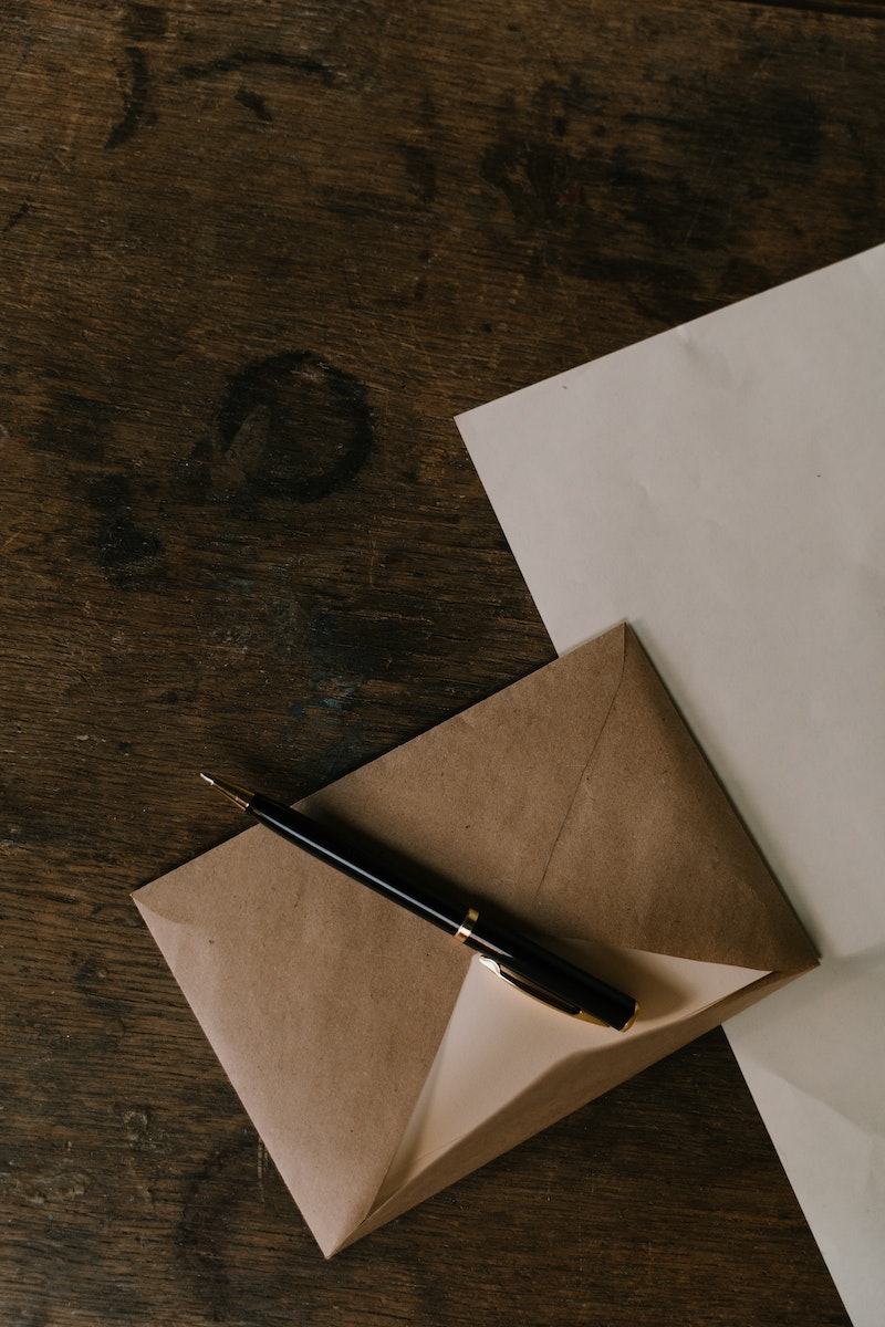 A Pen on an Envelope