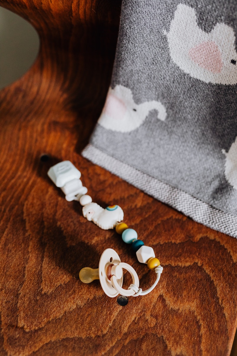 Colorful Pacifier and Blanket 
