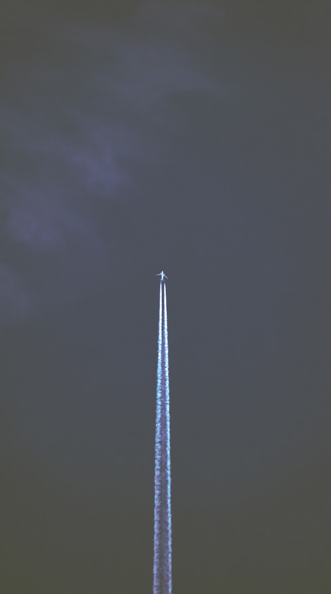 black and gray clouds during night time