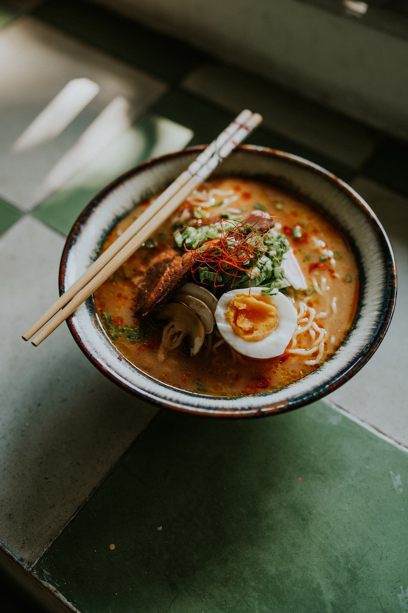 Free stock photo of bowl, broth, carrot